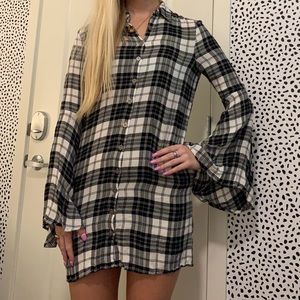 Lulus Plaid Dress